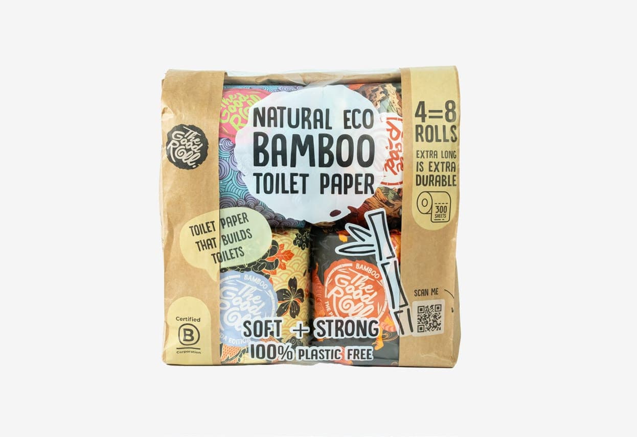 Good Roll bamboo toilet paper pack