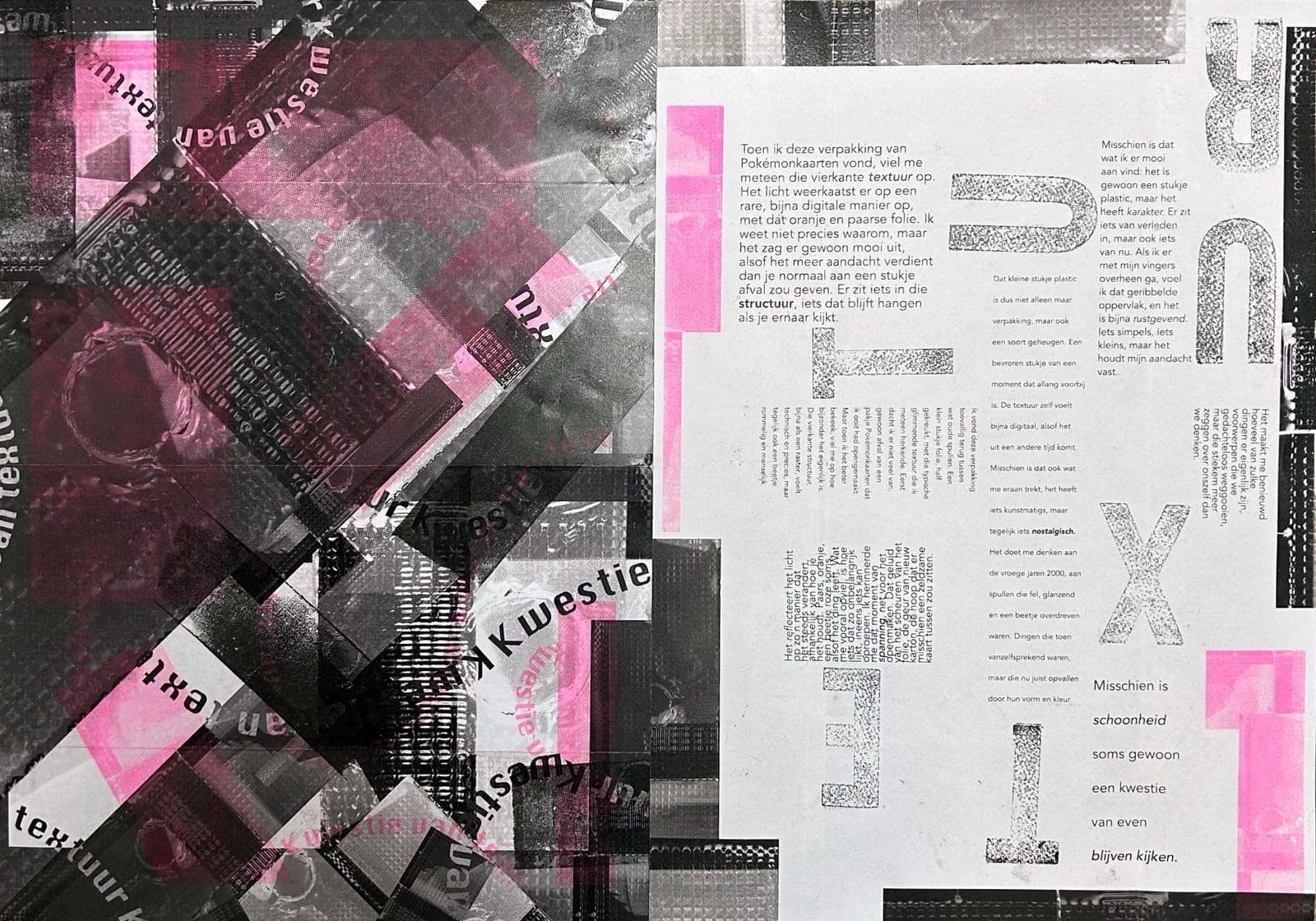 “TEXT(UUR)” typographic poster